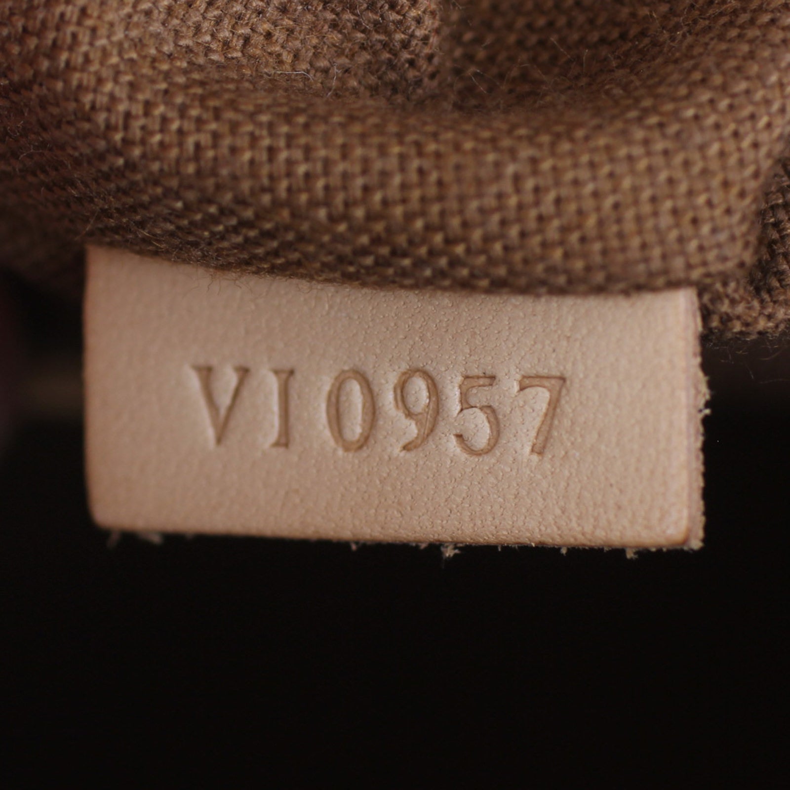 Louis Vuitton Alma PM Monogram Code