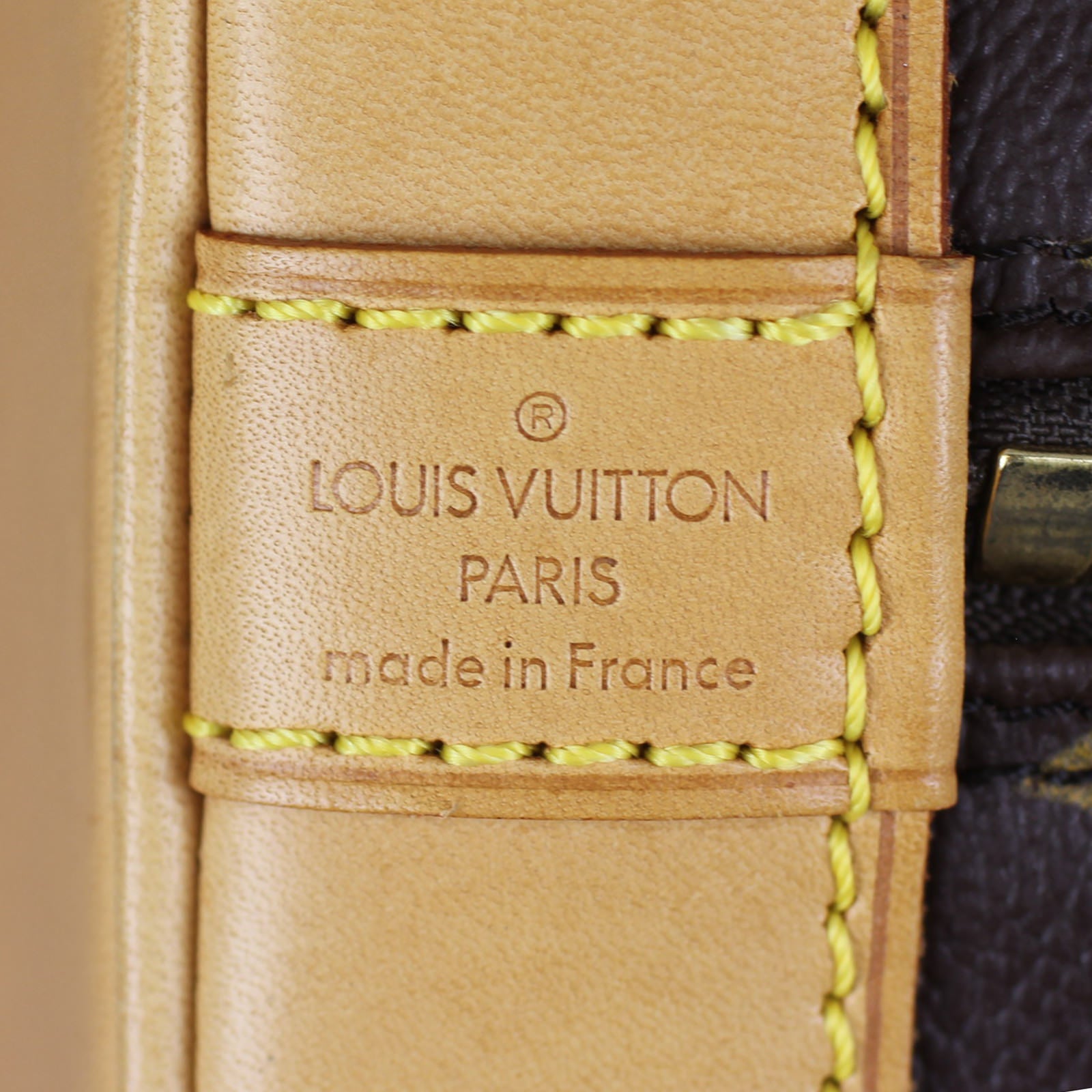Louis Vuitton Alma PM Monogram Stamp