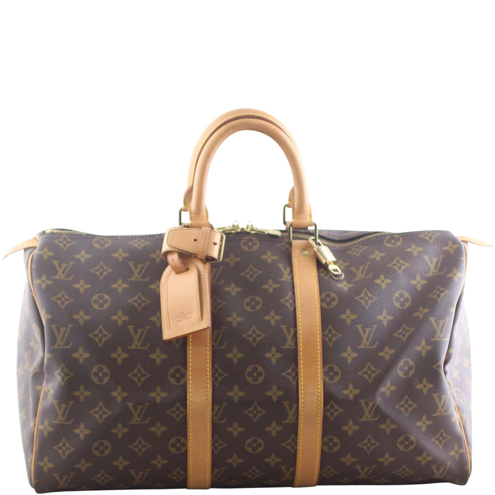 Louis Vuitton Keepall 45 Monogram Front