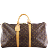 Louis Vuitton Keepall 50 Monogram Front