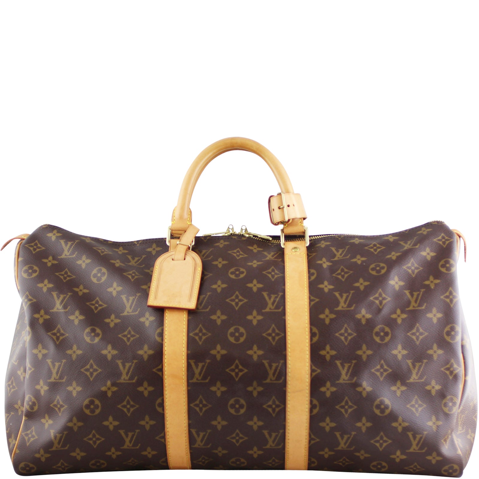 Louis Vuitton Keepall 50 Monogram Front