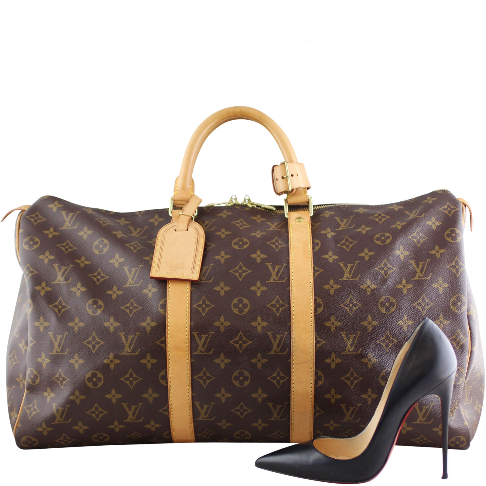 Louis Vuitton Keepall 50 Monogram Scale