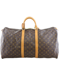 Louis Vuitton Keepall 55 Monogram Back