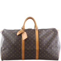 Louis Vuitton Monogram Keepall 55 Front
