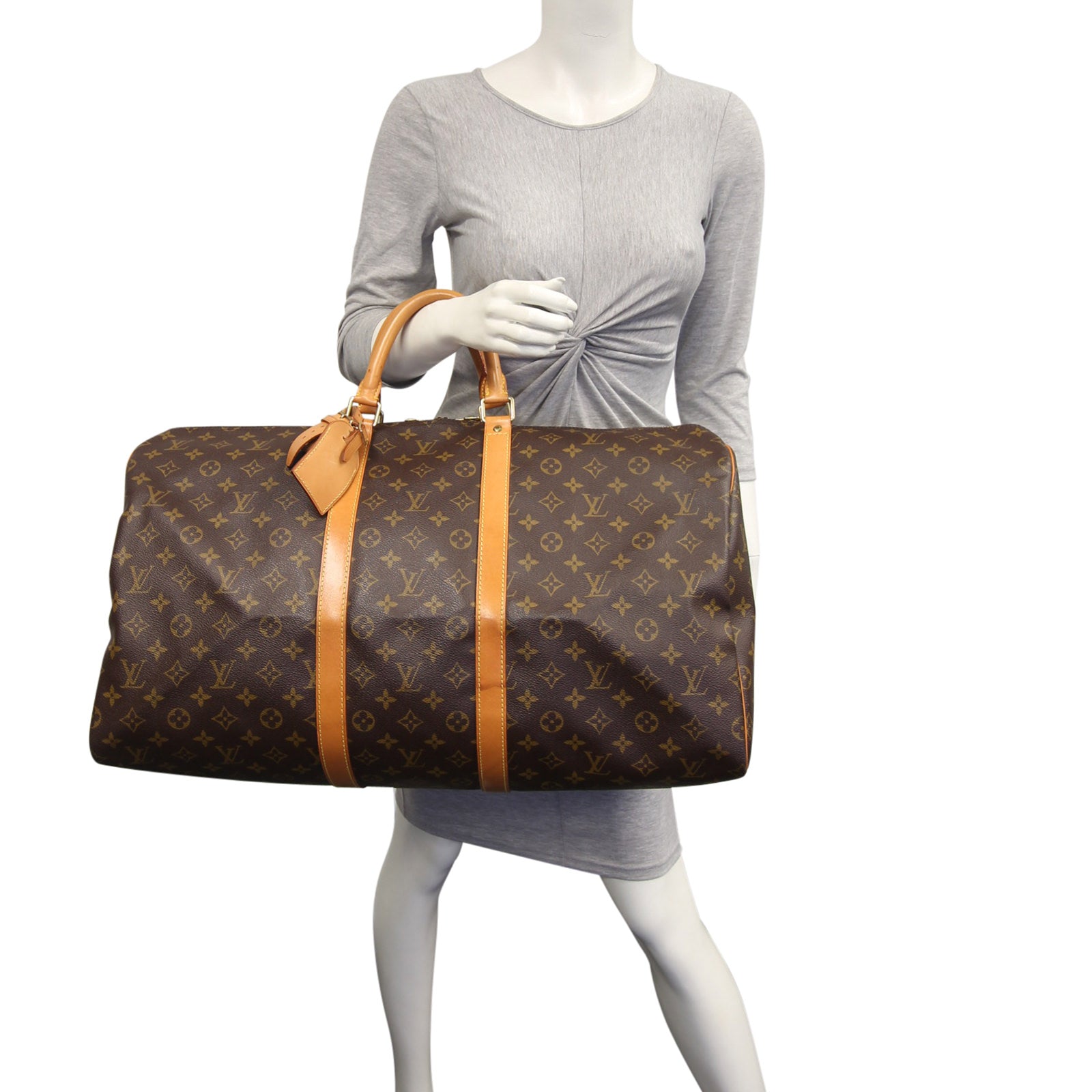 Louis Vuitton Monogram Keepall 55 Mannequin