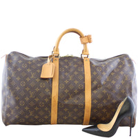 Louis Vuitton Keepall 55 Monogram Scale
