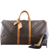 Louis Vuitton Monogram Keepall 55 Scale