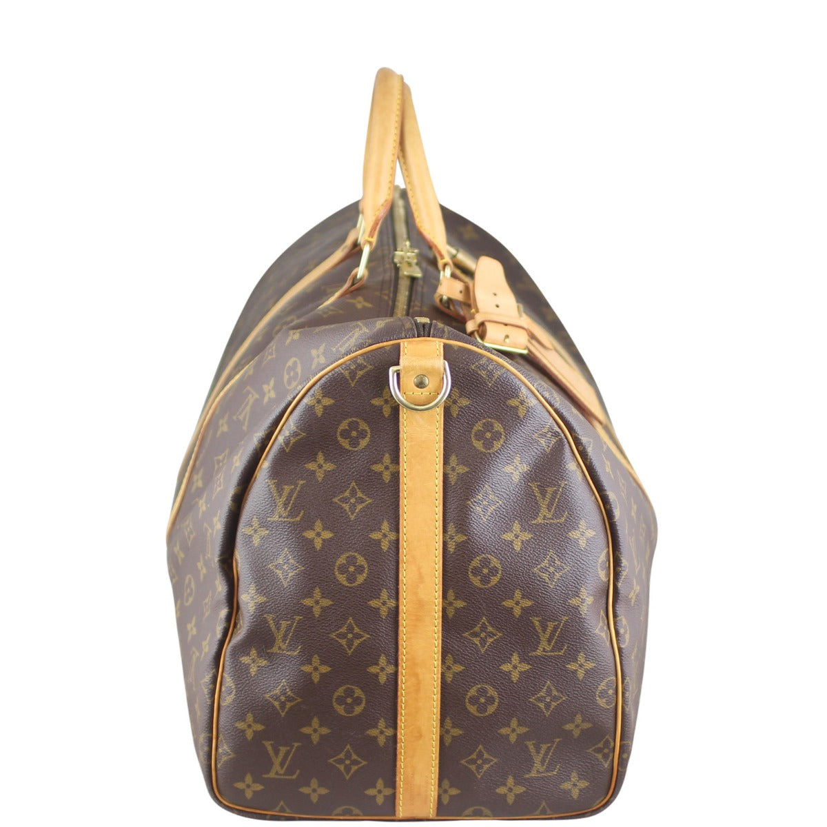 Louis Vuitton Keepall 55 Bandouliere Monogram Side
