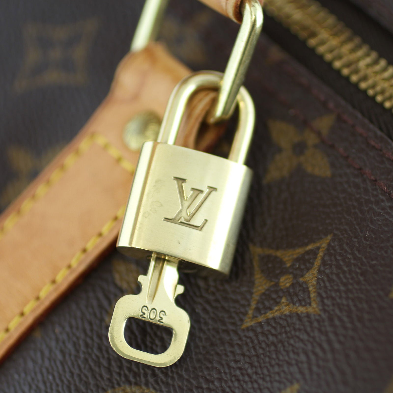 Louis Vuitton Keepall Bandouliere 60 Monogram Key