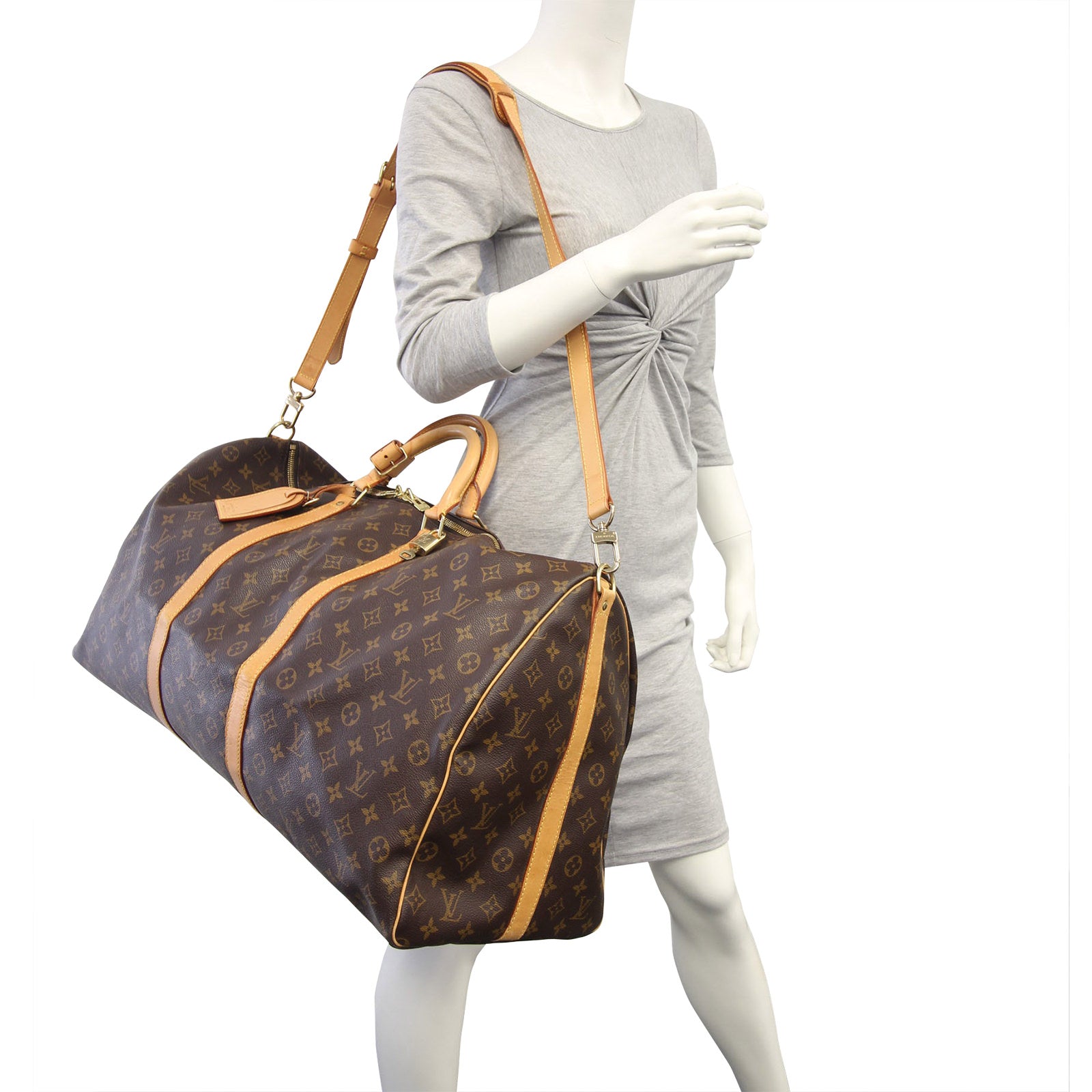 Louis Vuitton Keepall Bandouliere 60 Monogram Mannequin