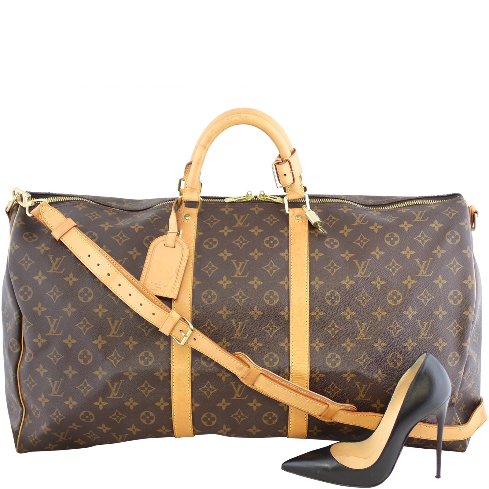 Louis Vuitton Keepall Bandouliere 60 Monogram Scale