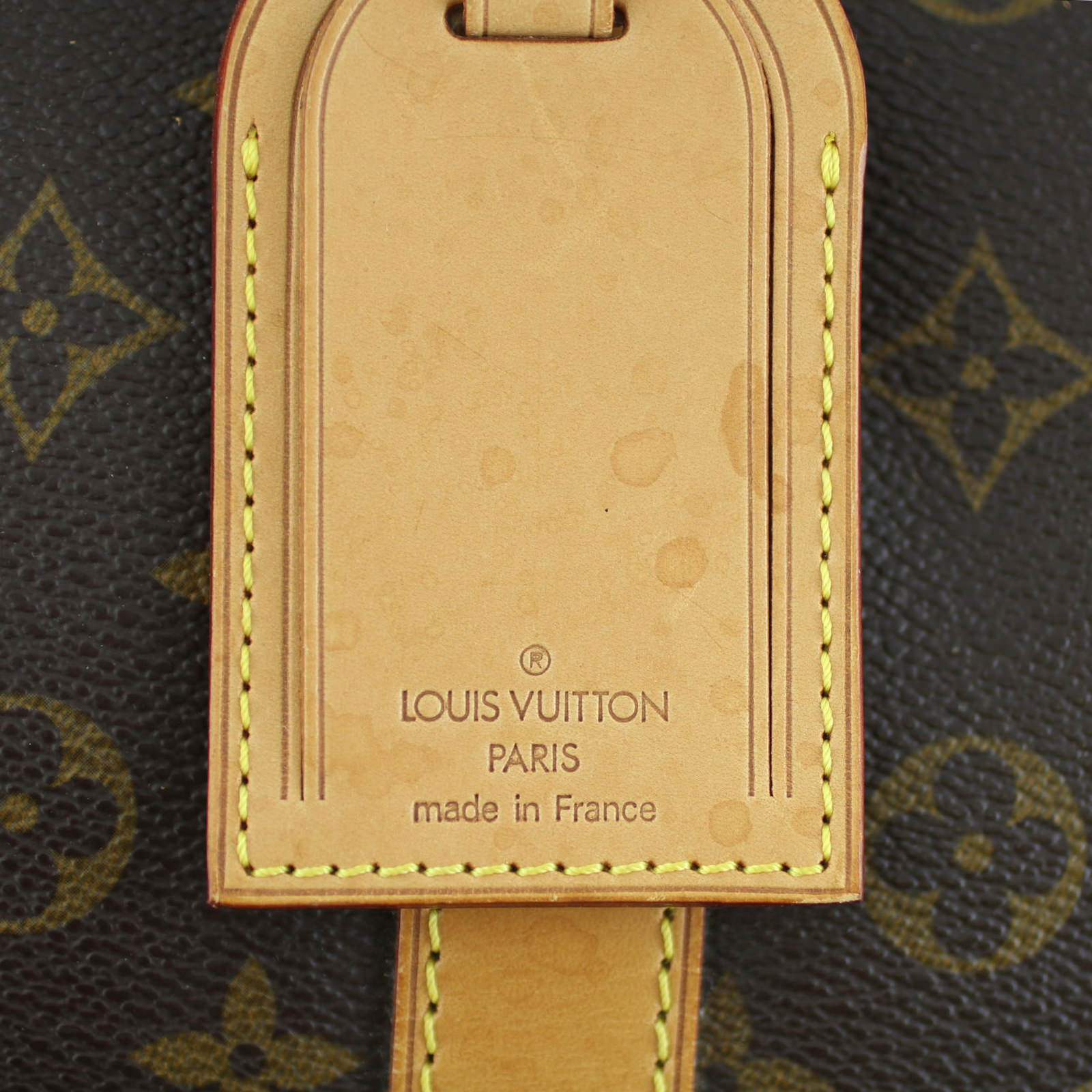 Louis Vuitton Keepall Bandouliere 60 Monogram Tab