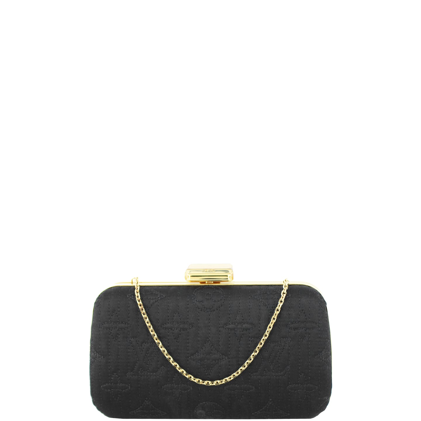 Louis Vuitton Monogram Motard Minaudiere Clutch Front