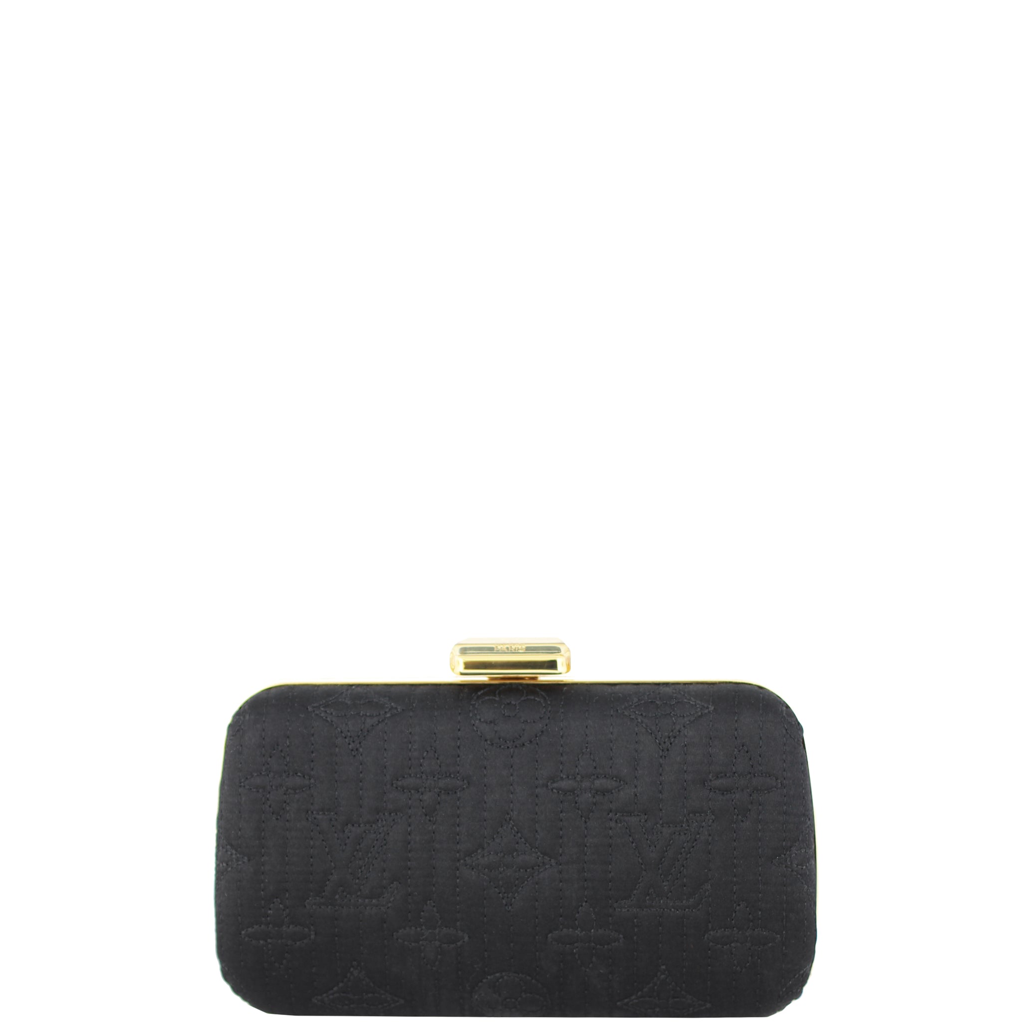 Louis Vuitton Monogram Motard Minaudiere Clutch Front