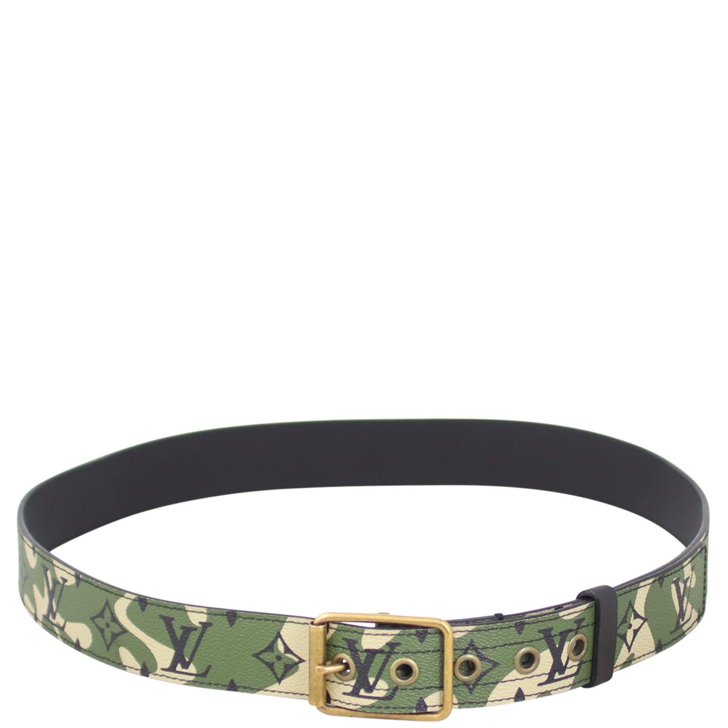 Louis Vuitton Monogramouflage Belt Front