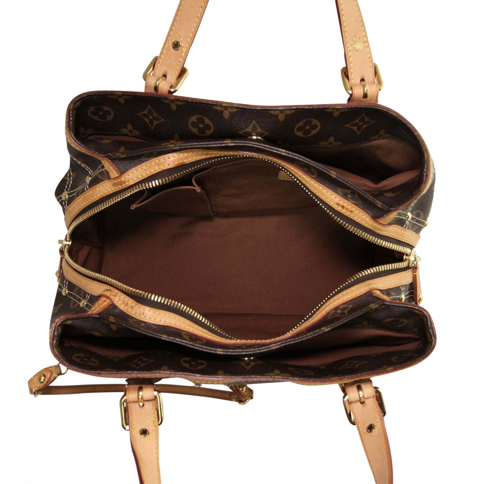 Louis Vuitton Monogram Riveting Bag Inside