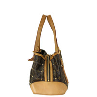 Louis Vuitton Monogram Riveting Bag Side