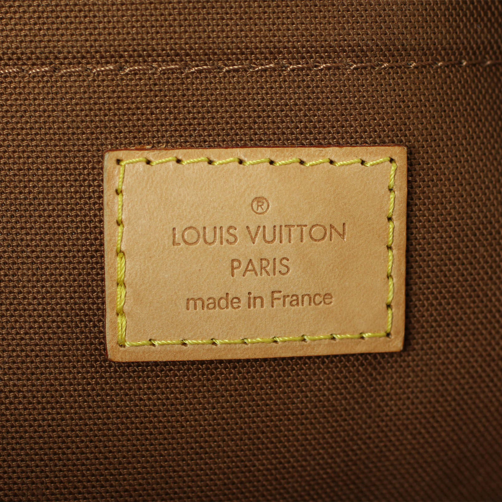 Louis Vuitton Monogram Riveting Bag Heat Stamp