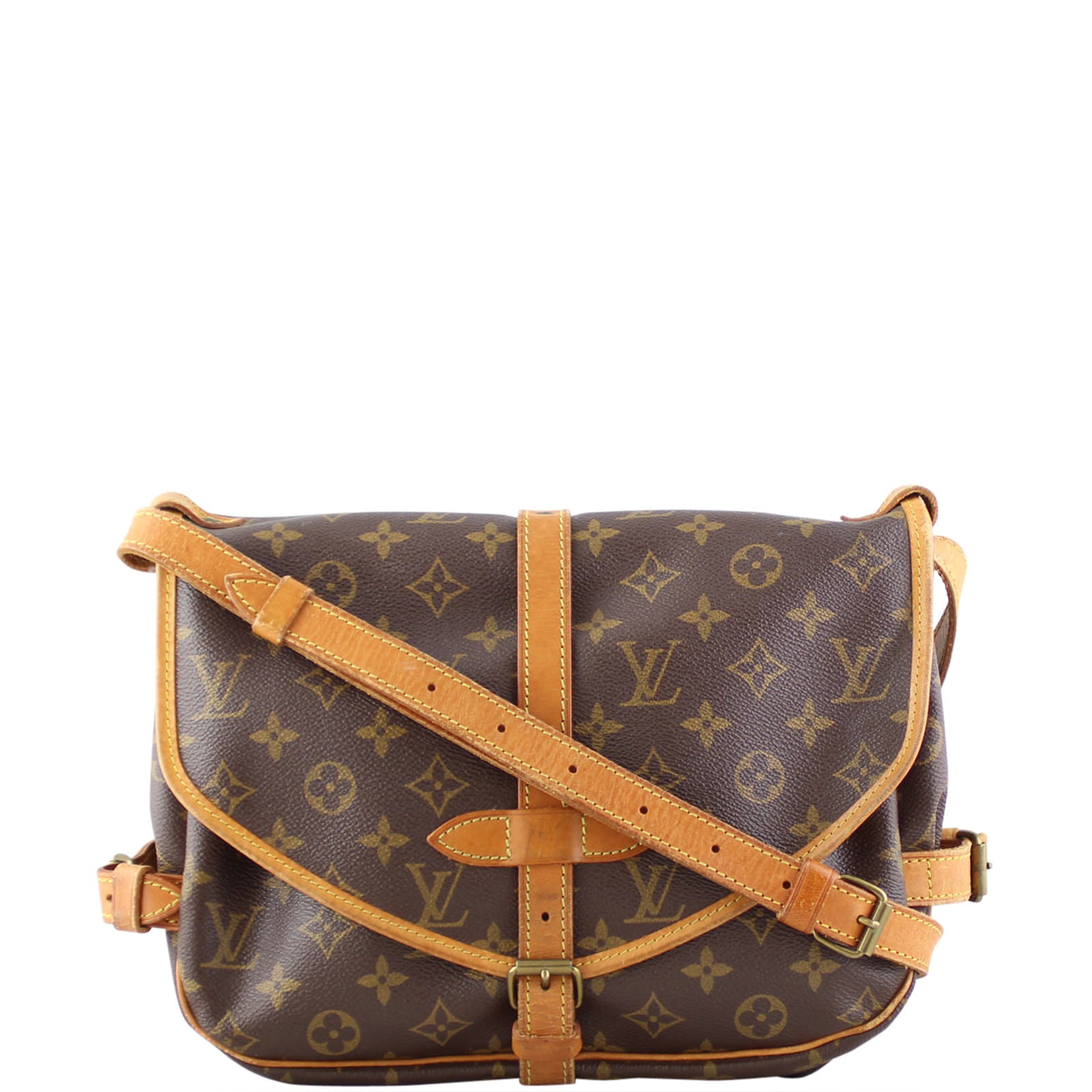 Louis Vuitton Saumur 30 Monogram Front