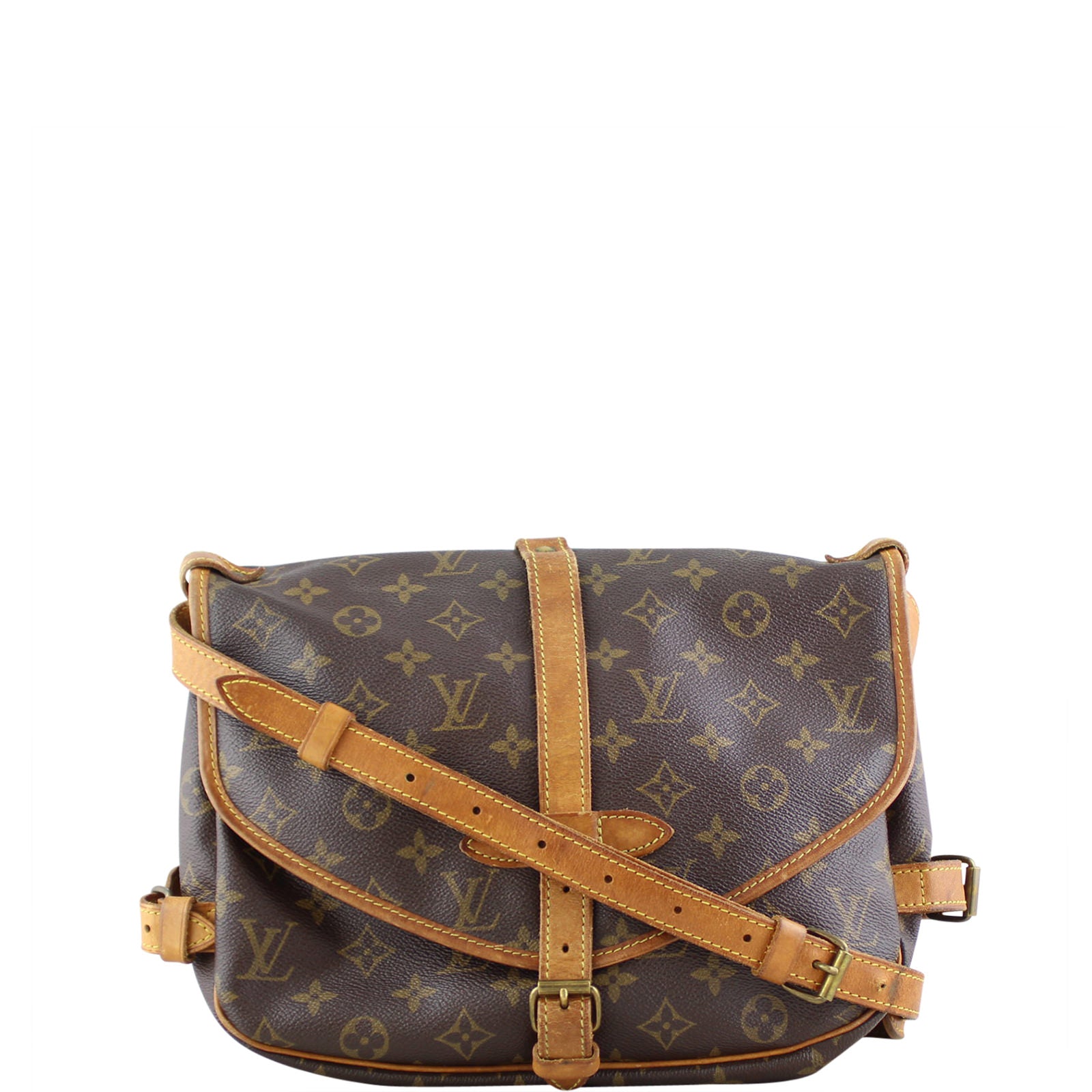 Louis Vuitton Saumur 30 Monogram Front