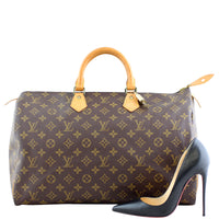 Louis Vuitton Monogram Speedy 40 Shoe