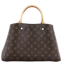Louis Vuitton Montaigne MM Monogram Back