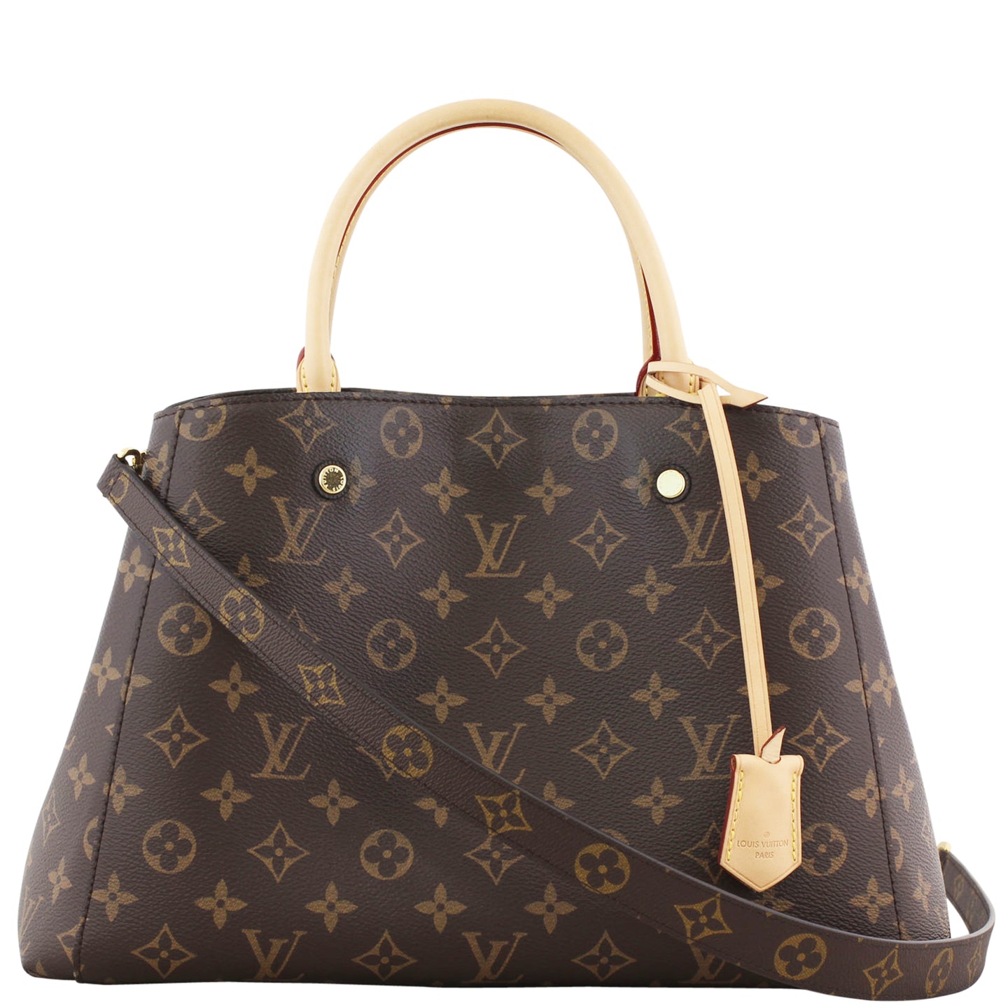 Louis Vuitton Montaigne MM Monogram Front with Strap