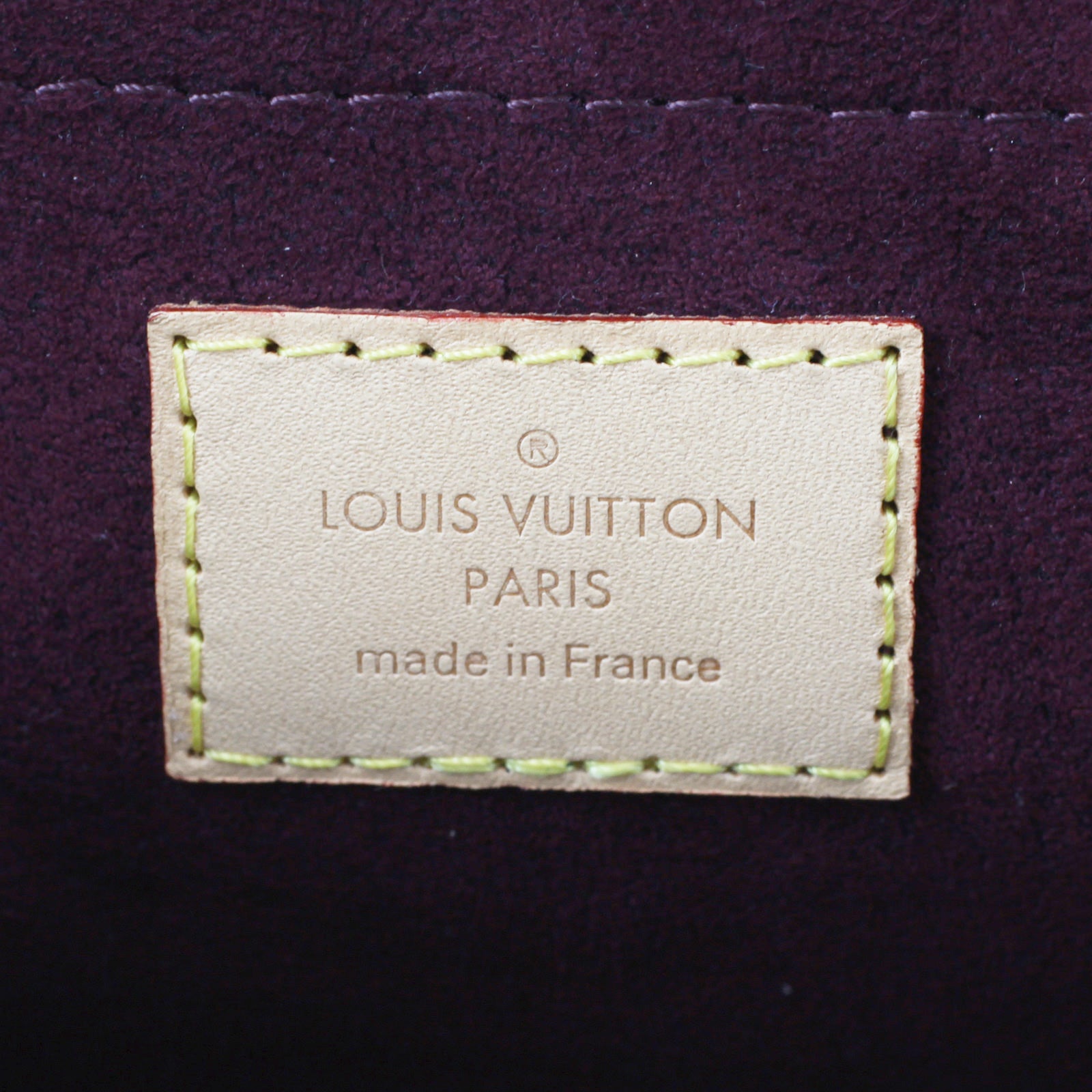 Louis Vuitton Montaigne MM Monogram Stamp