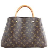 Louis Vuitton Montaigne MM Monogram Back