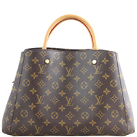 Louis Vuitton Montaigne MM Monogram Back