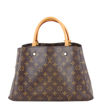 Louis Vuitton Montaigne MM Monogram Back