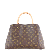Louis Vuitton Montaigne MM Monogram Back