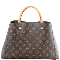 Louis Vuitton Montaigne MM Monogram Front