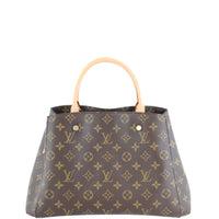 Louis Vuitton Montaigne MM Monogram Front