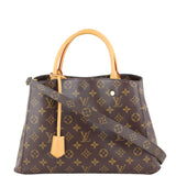 Louis Vuitton Montaigne MM Monogram Front