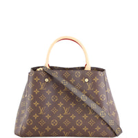 Louis Vuitton Montaigne MM Monogram Front