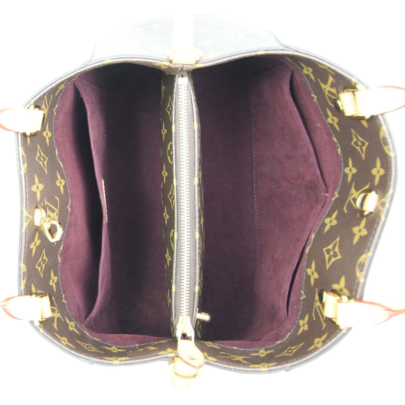 Louis Vuitton Montaigne MM Monogram Interior