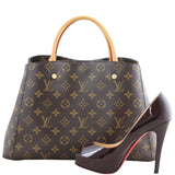 Louis Vuitton Montaigne MM Monogram Shoe