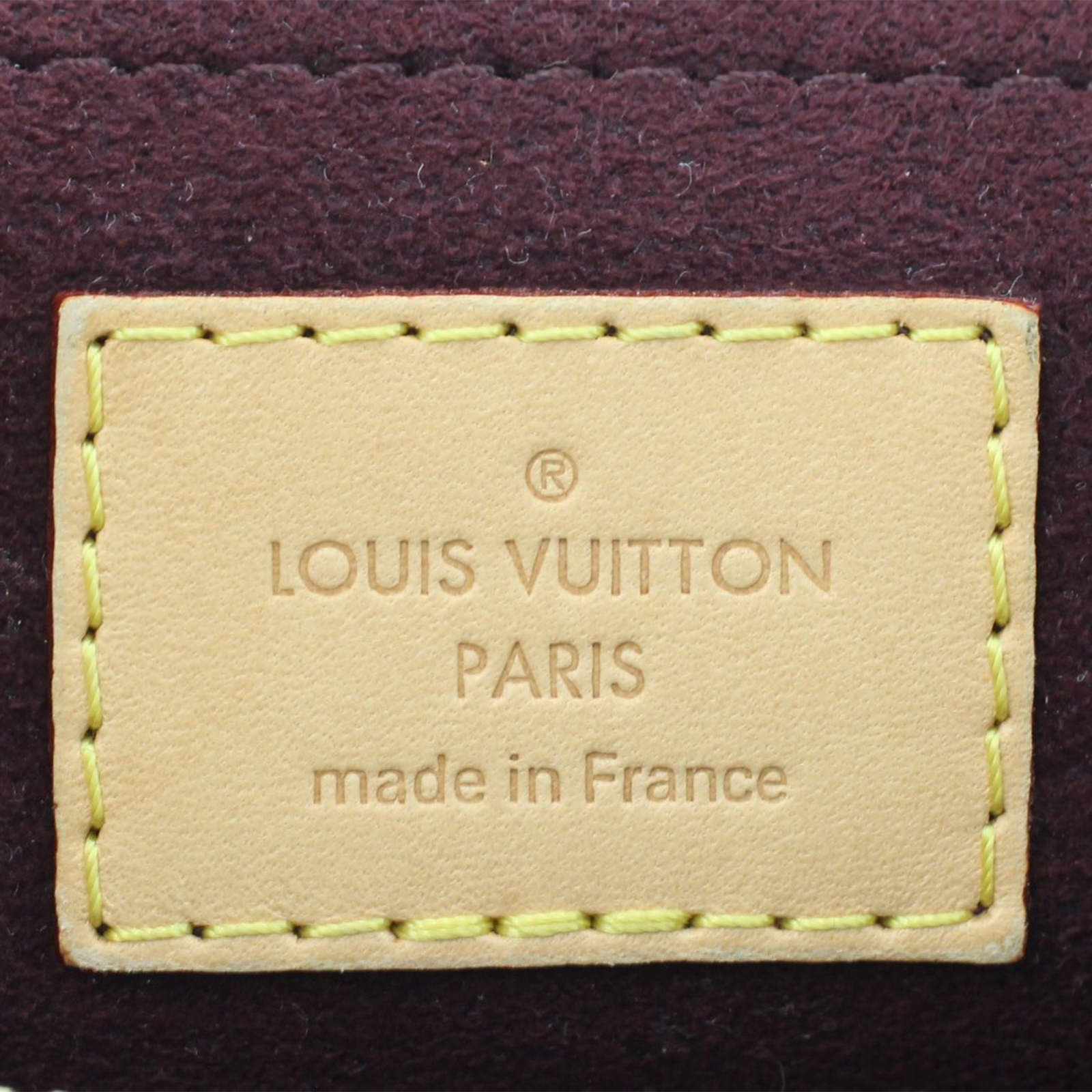 Louis Vuitton Montaigne MM Monogram Stamp