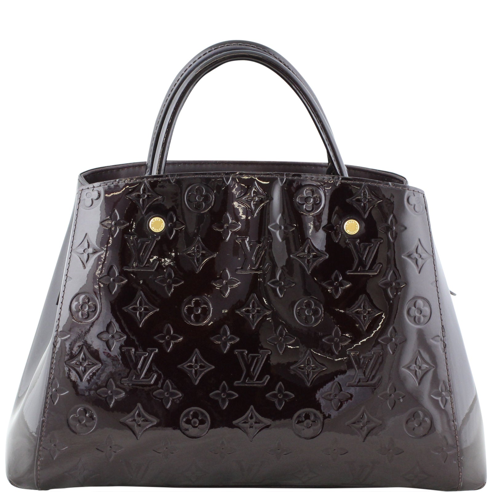 Louis Vuitton Montaigne MM Monogram Vernis Back