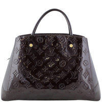 Louis Vuitton Montaigne MM Monogram Vernis Front