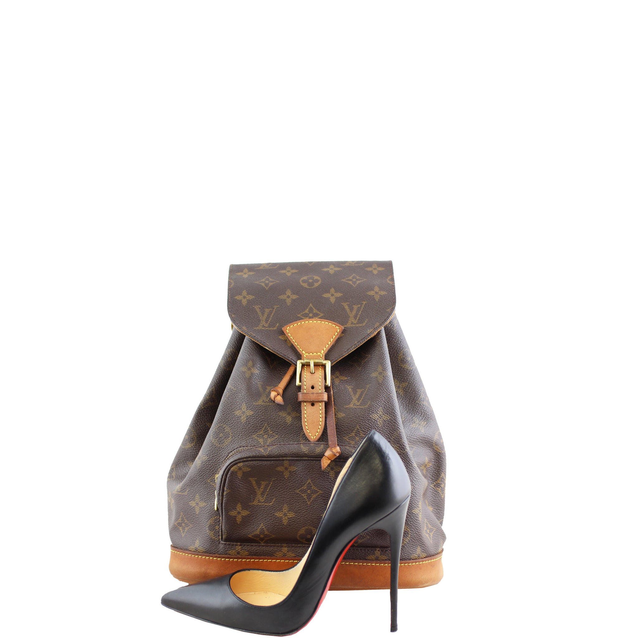 Louis Vuitton Montsouris MM Monogram Scale