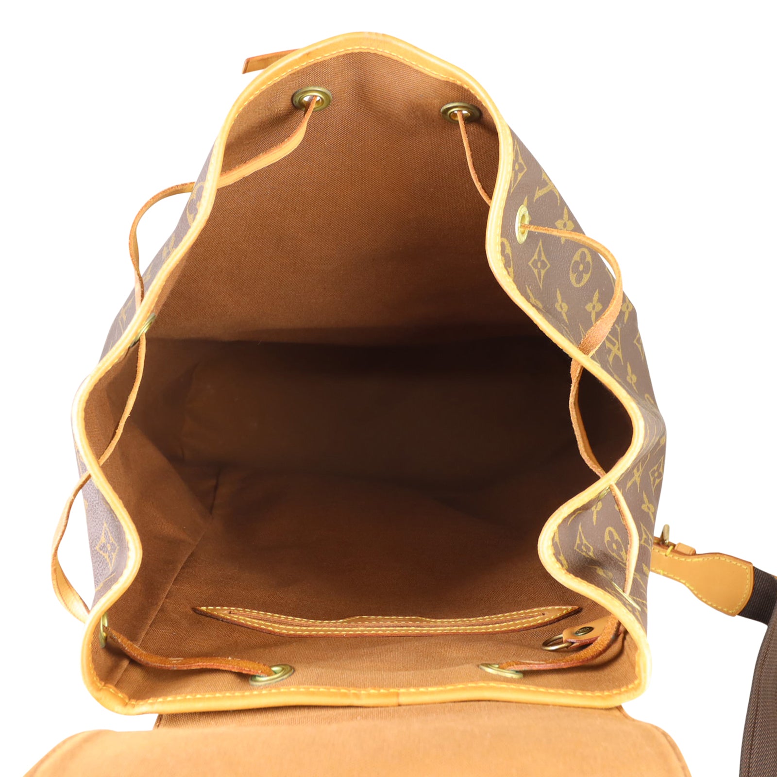 Louis Vuitton Montsouris GM Monogram Whole interior