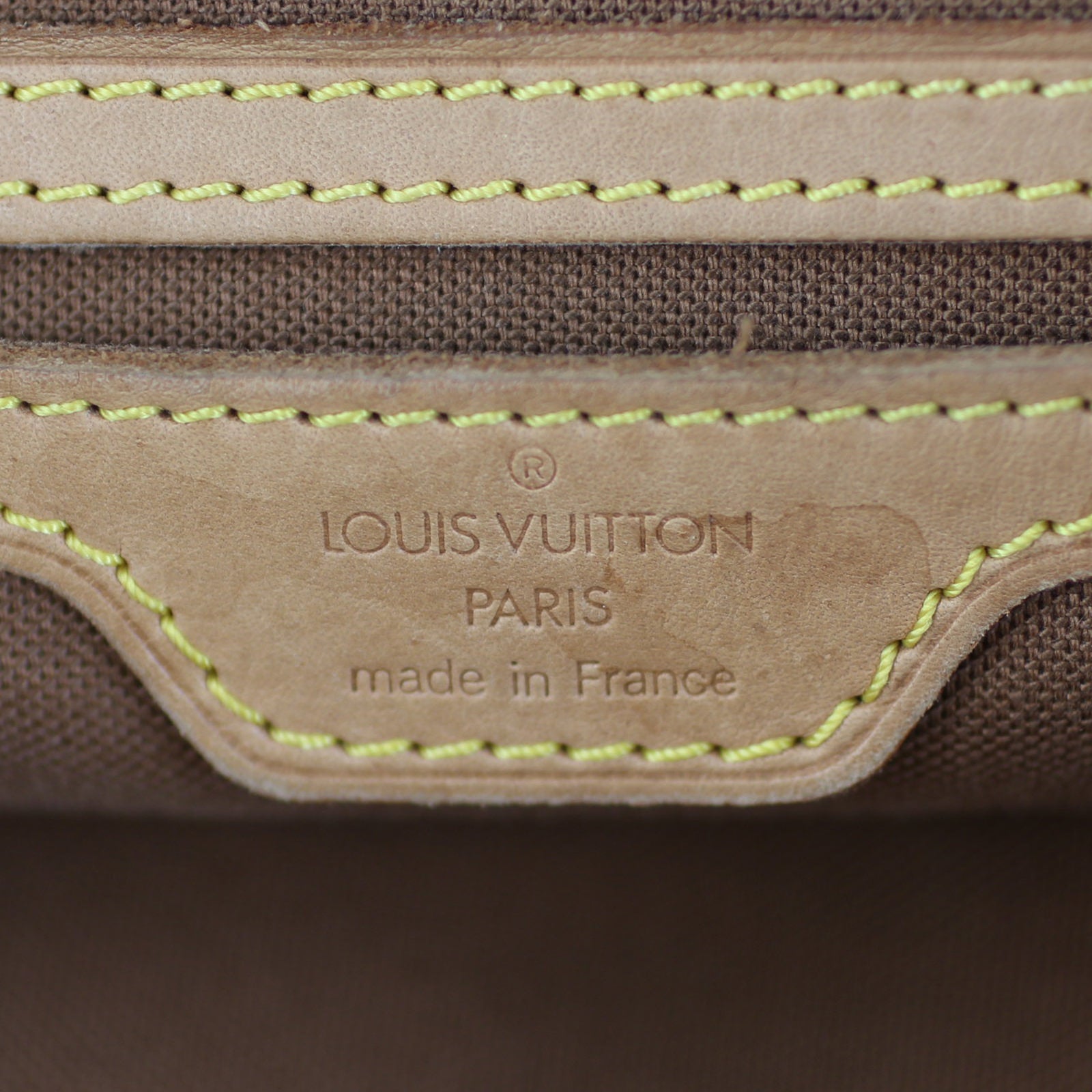 Louis Vuitton Montsouris GM Monogram Stamp