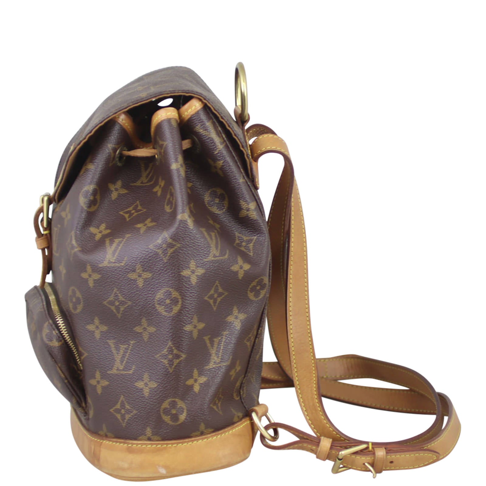 Louis Vuitton Montsouris MM Monogram Left