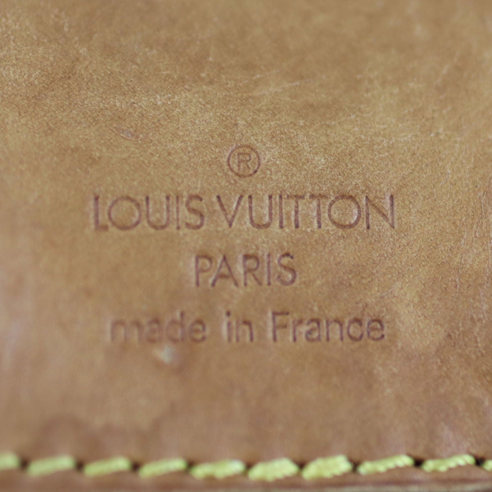 Louis Vuitton Montsouris MM Monogram Stamp