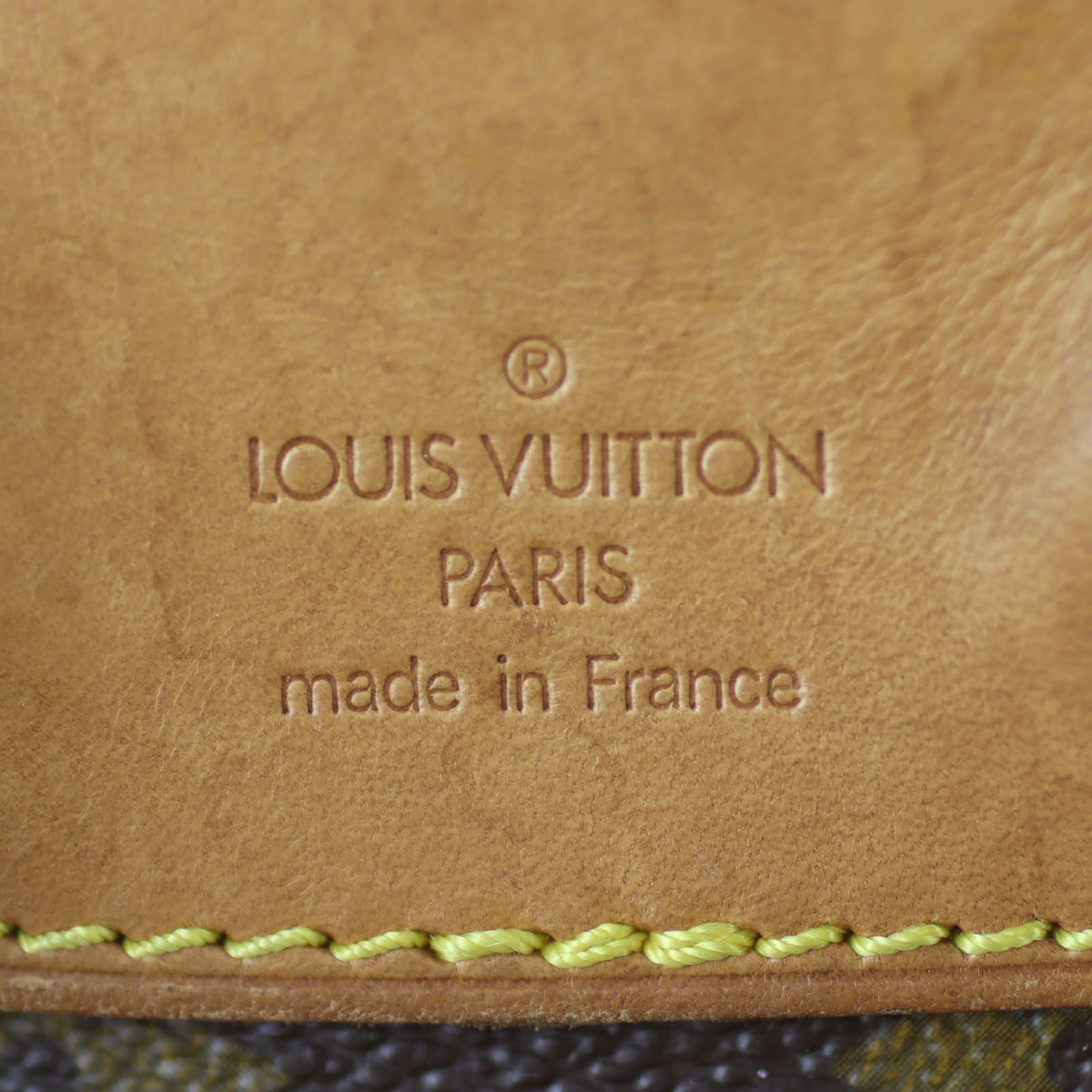 Louis Vuitton Montsouris MM Monogram Stamp