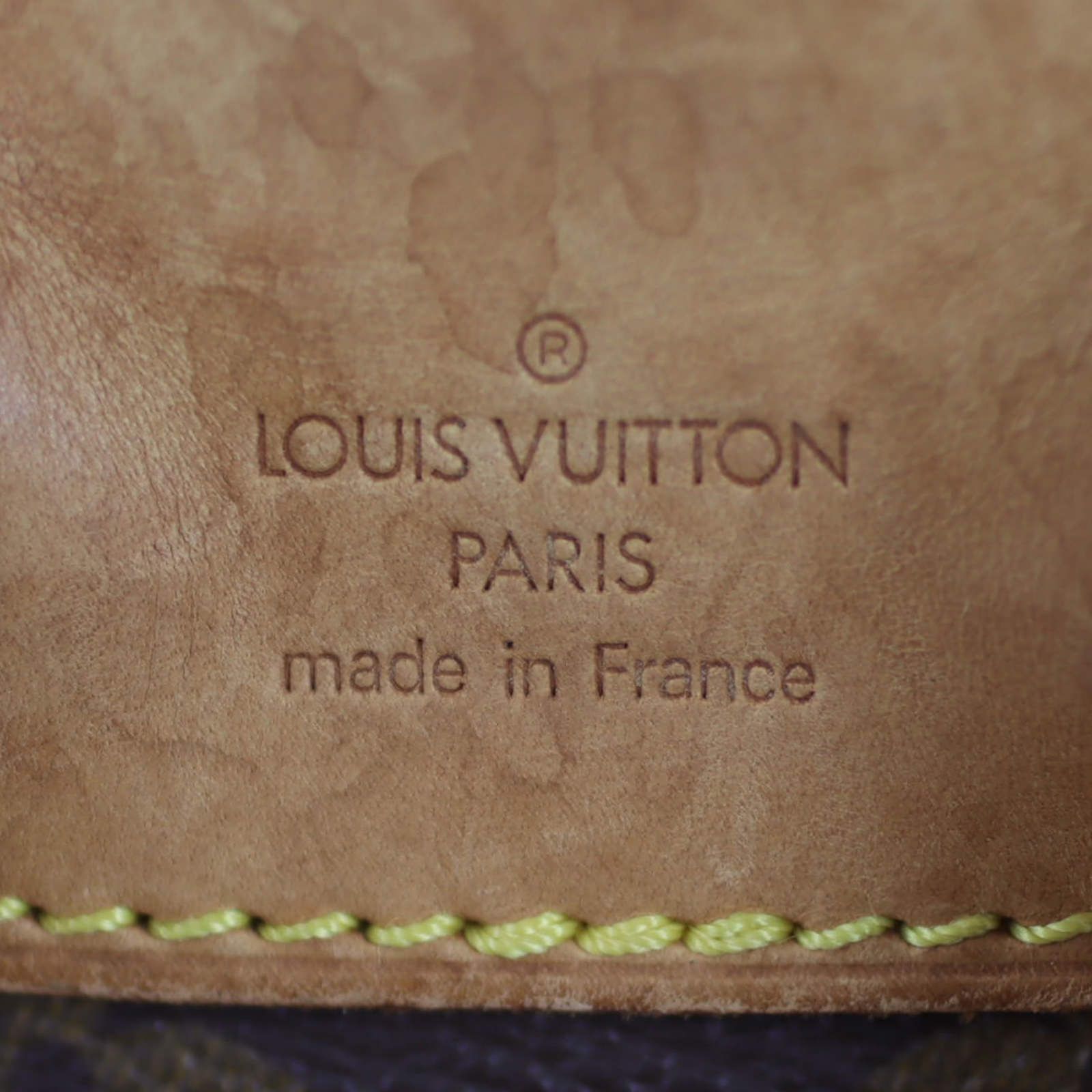Louis Vuitton Montsouris MM Monogram Stamp