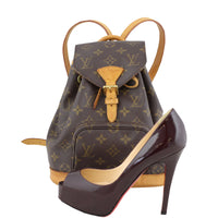 Louis Vuitton Montsouris PM Backpack Scale