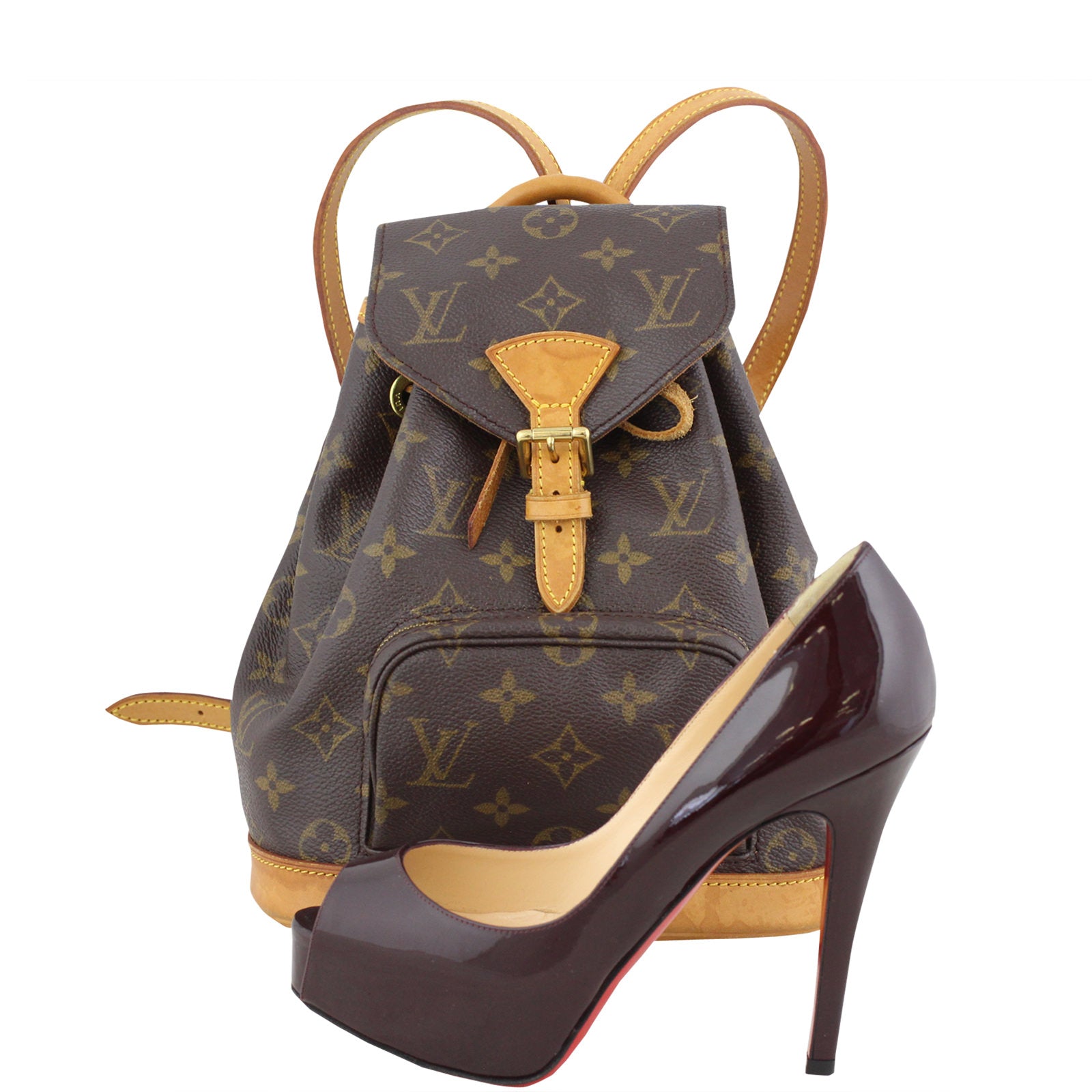 Louis Vuitton Montsouris PM Backpack Scale